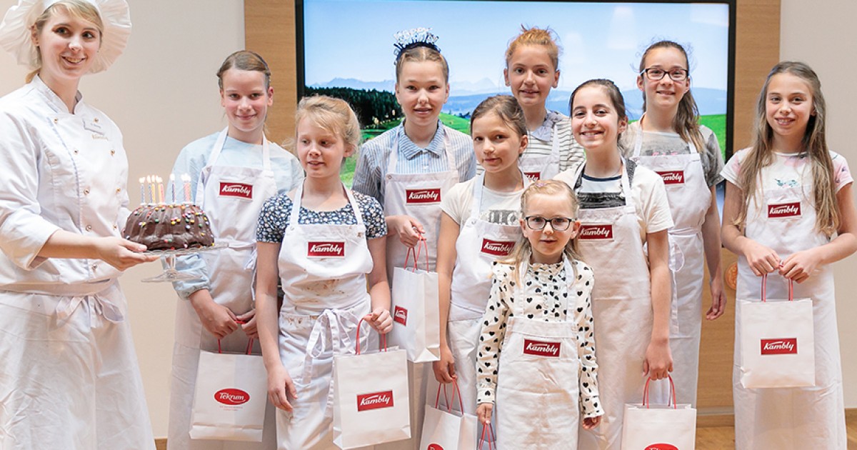 Kambly Kindergeburtstag Im Erlebniscaf 
